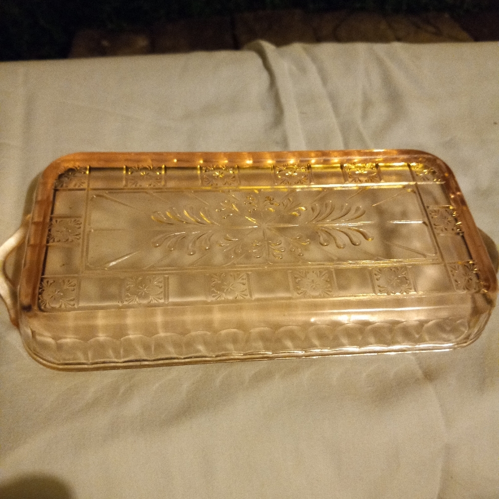 Vintage Pink Depression Glassware